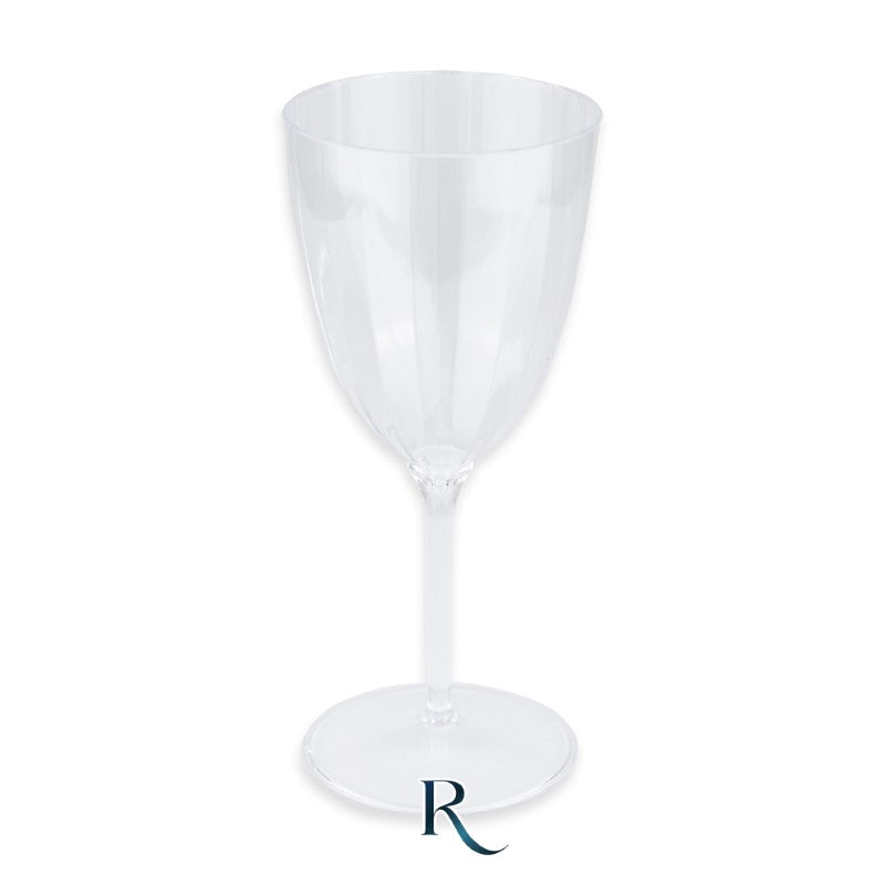 Reusable Glasses Ribbed Crystal