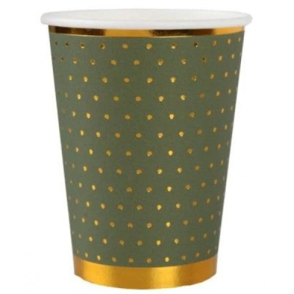 Cups, Olive Green