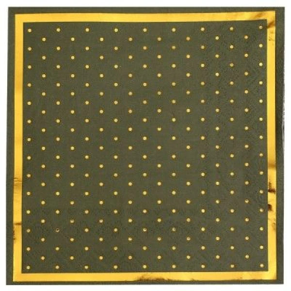 Olive Green 20 Napkins