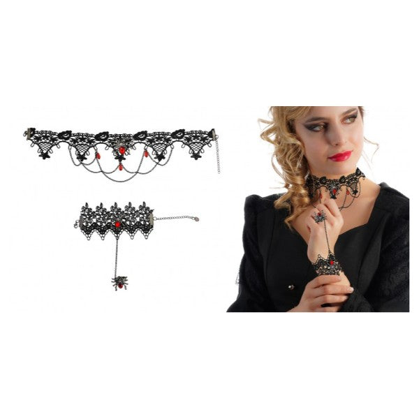 SET CHOKER + RING