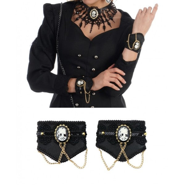 GOTHIC BLACK CUFFS