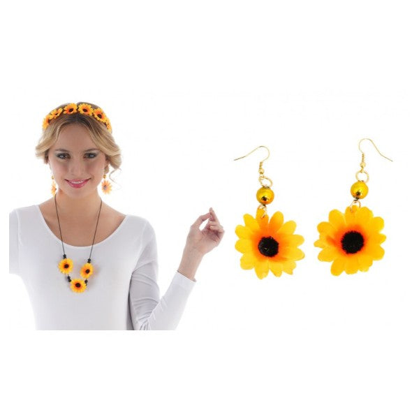 SUNFLOWER EARRINGS