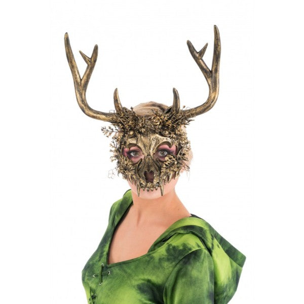 GOLD DEER MASK