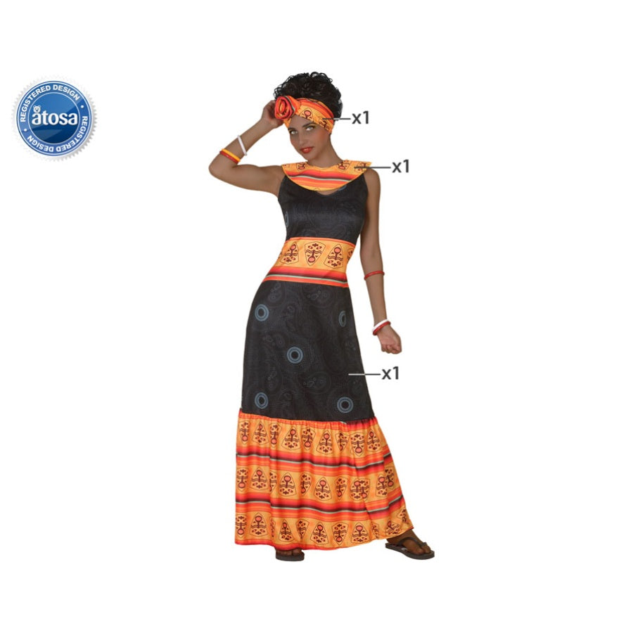 COSTUME AFRICAN M-L