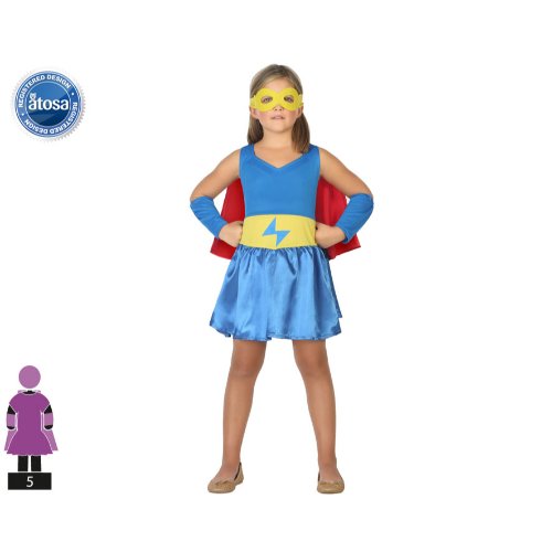 COSTUME COMIC HERO 5-6 YEARS