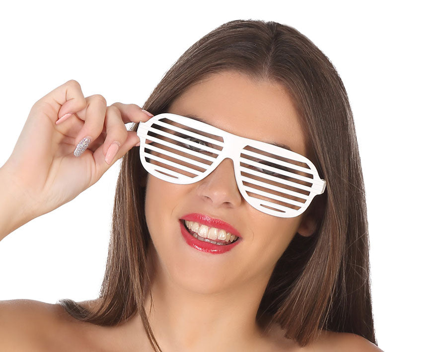 GLASSES GRATING WHITE