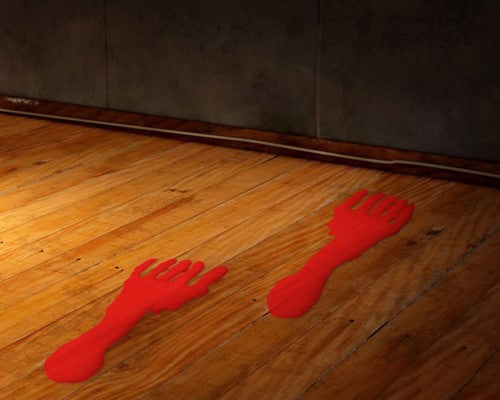 BLOODY FOOT 17* 18 CM