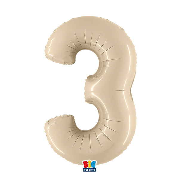 Number 3 - 40"balloon