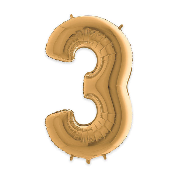 Number 3 - 40"balloon