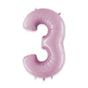 Number 3 - 40"balloon