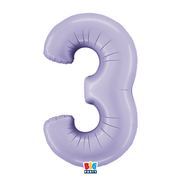 Number 3 - 40"balloon