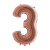 Number 3 - 40"balloon