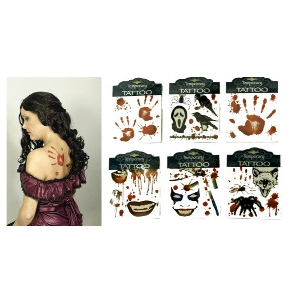 TATTOO HALLOWEEN BLOODY
