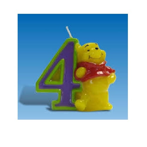 Winnie the Pooh Candle age 4