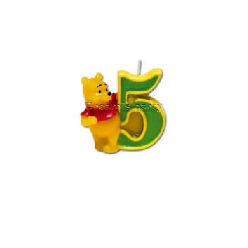 Winnie the Pooh Candle age 5