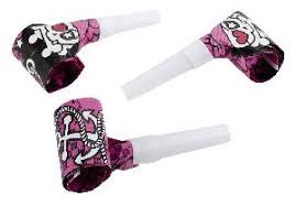 Pink Pirate Party Blowouts