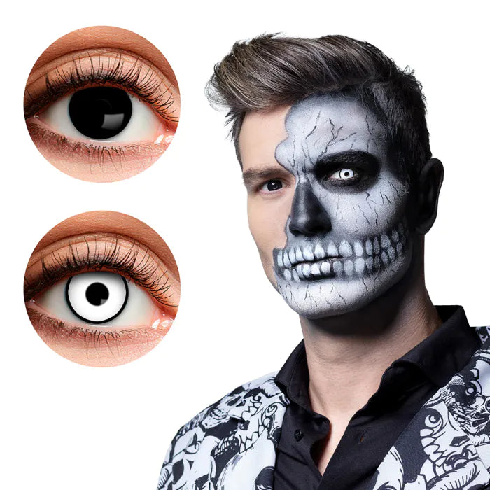 Pr 3 month duo lenses Skullface