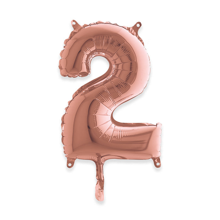 Foil balloon 14inch - 2 - Rose Gold