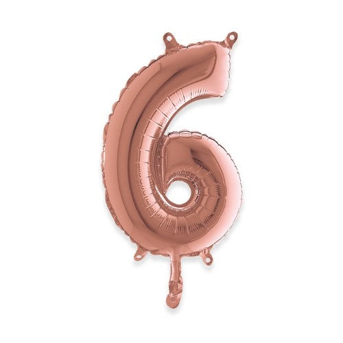 Foil balloon 14inch - 6 - Rose Gold
