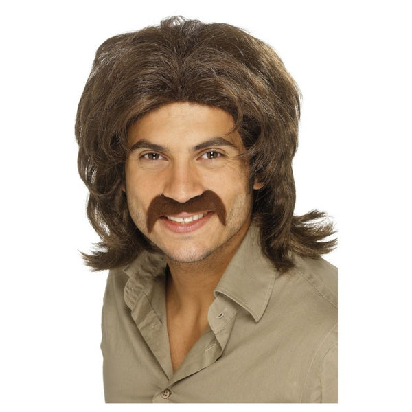 70s Retro Wig, Brown