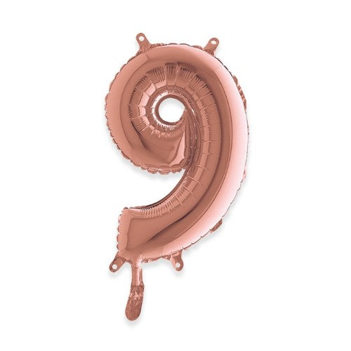 Foil balloon 14inch - 9 - Rose Gold