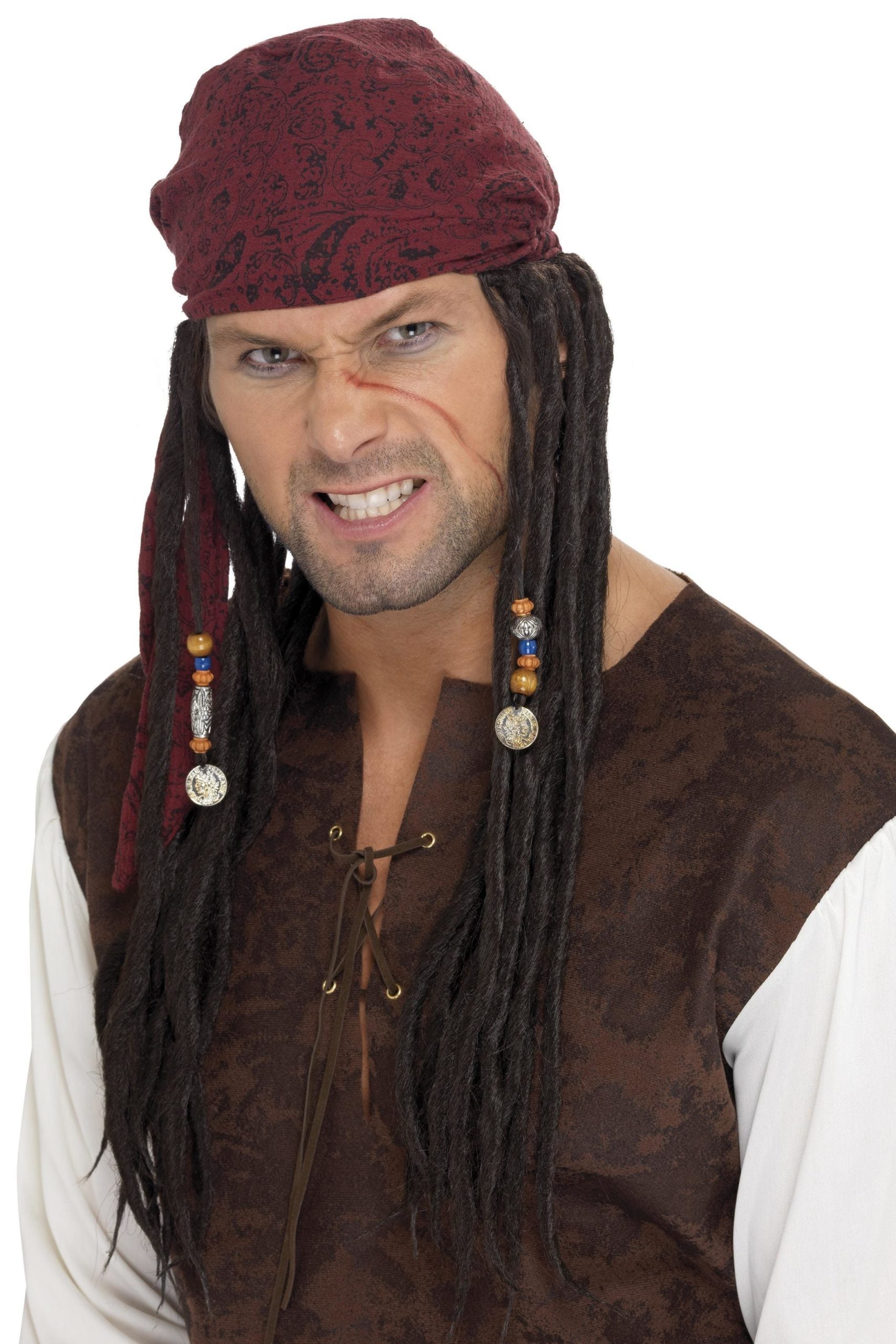 Pirate Bandanna with Plaits