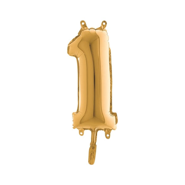 Foil balloon 14 inch - 1 - Gold