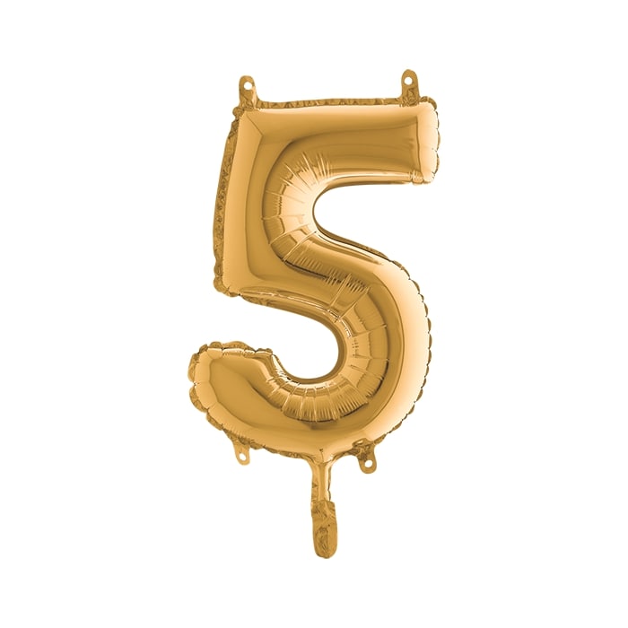 Foil balloon 14inch - 5 - Gold