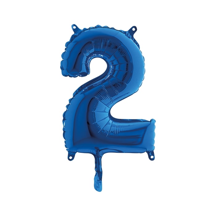 Foil balloon 14inch - 2 - Blue
