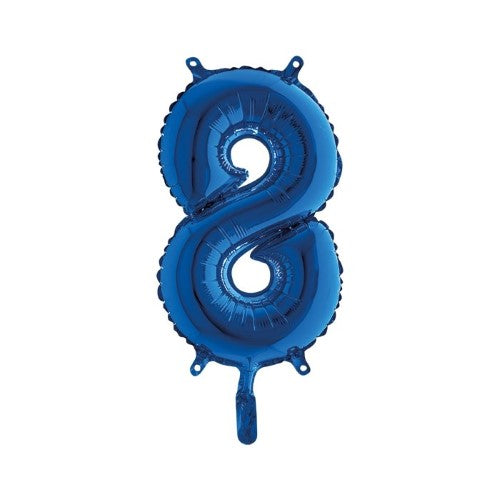 Foil balloon 14inch - 8 - Blue