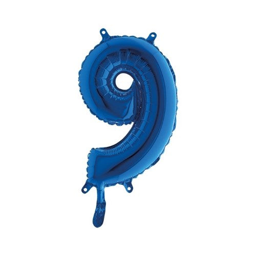 Foil balloon 14inch - 9 - Blue