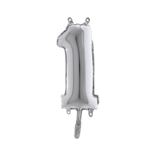 Foil balloon 14inch - 1 - Silver