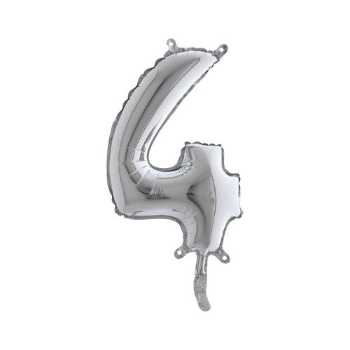 Foil balloon 14inch - 4 - Silver