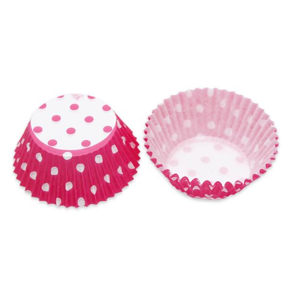 48 Cupcake Case Fuscia