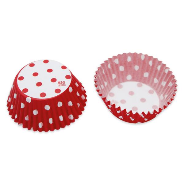 48 Cupcake Case Red