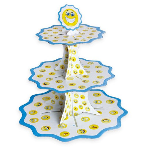 Cupcake holder 3 tier Emoticons