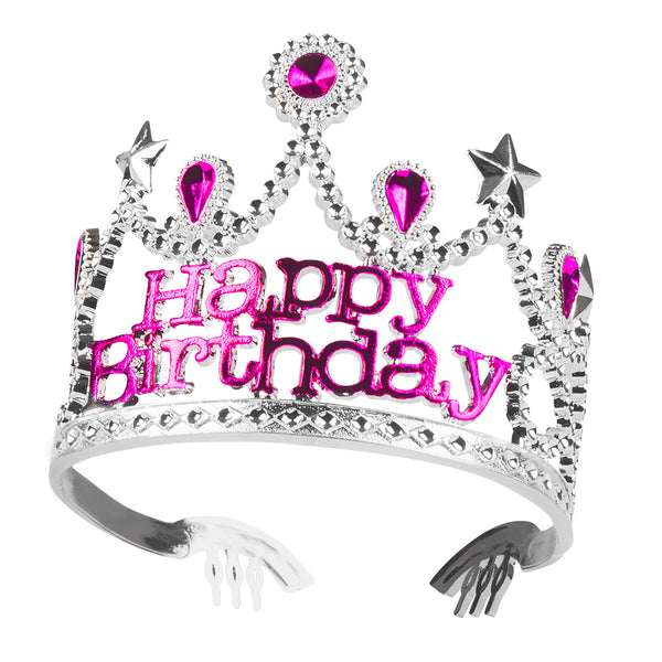 Tiara Birthday girl 'Happy Birthday'