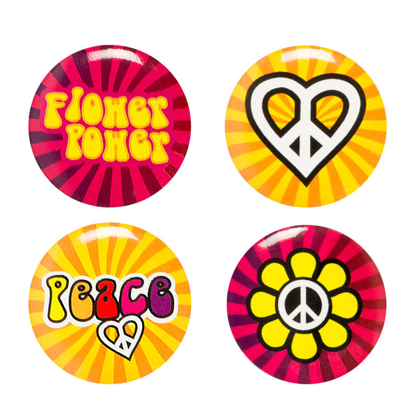 Buttons Hippie