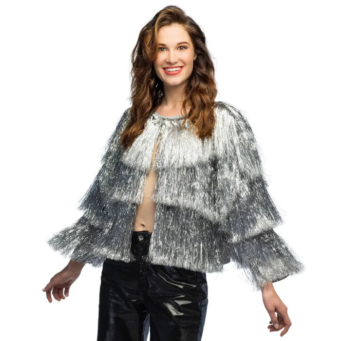 Jacket Festival flare silver (M/L)