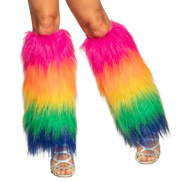 Leg warmers Rainbow rave