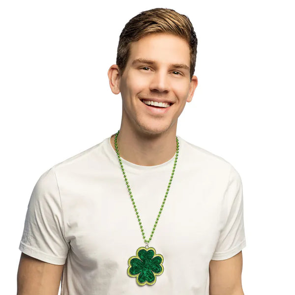 Necklace Shamrock shine