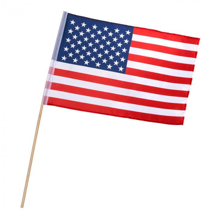Hand flag USA
