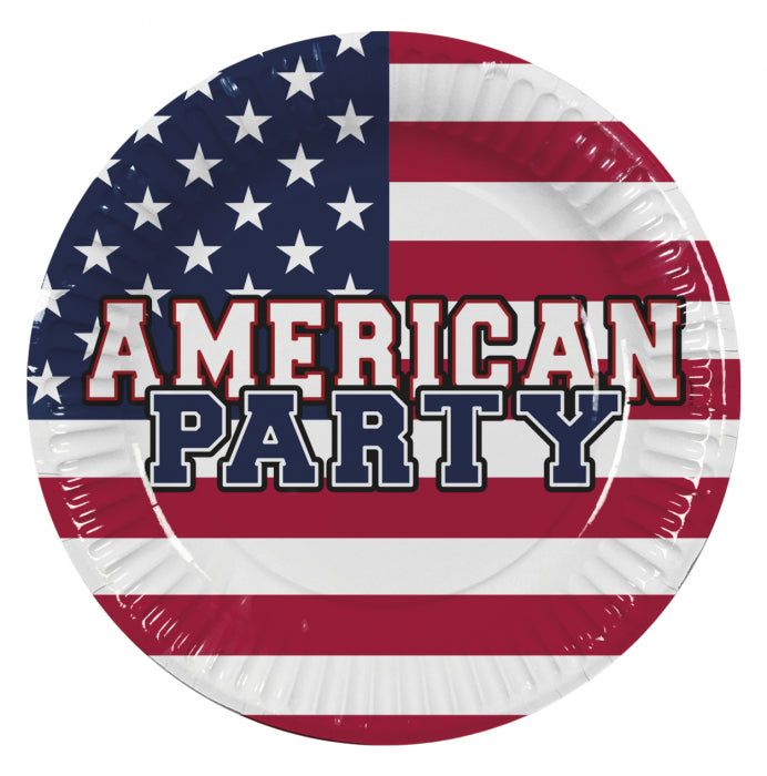 Paper Plates AMERICAN PARTY
