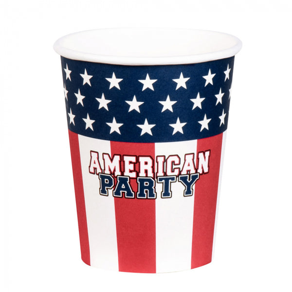 Paper cups 'AMERICAN PARTY'