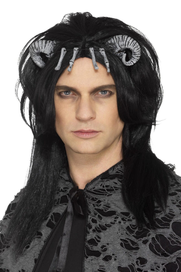 Demonic Creature Wig, Black