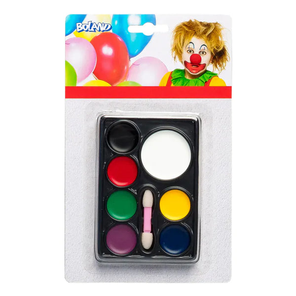 Set Palette Clown grease face paint