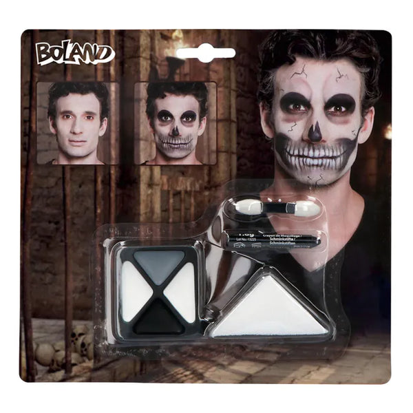 Set face paint Skull