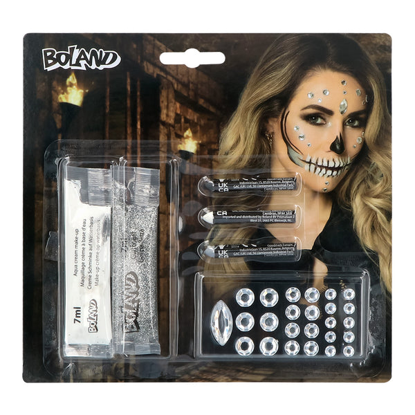 Make-up kit Diamond skull