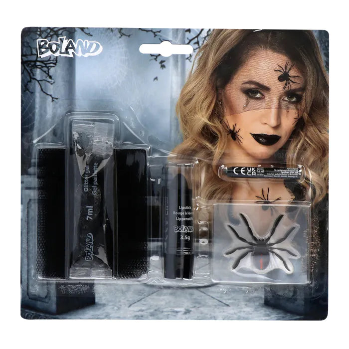 Face paint kit Black widow