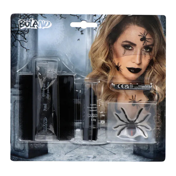 Face paint kit Black widow
